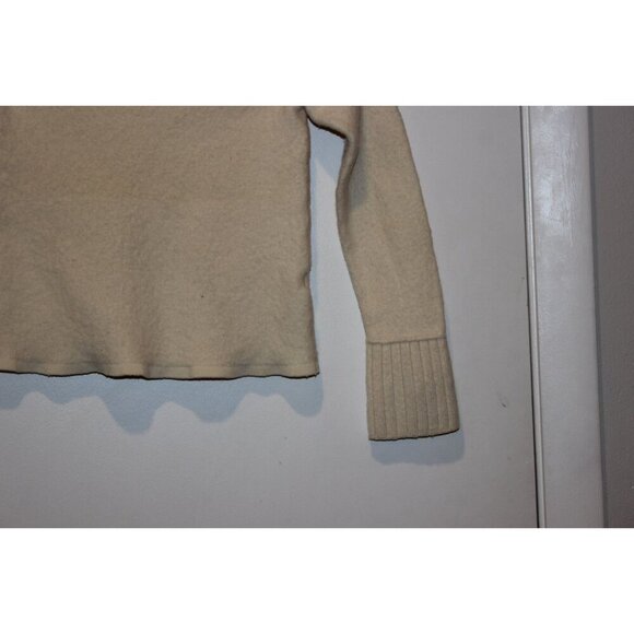 Club Monaco Wool Turtleneck Sweater Women size XS in Cream - Picture 3 of 8